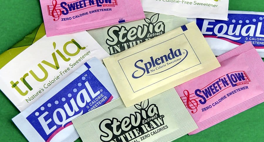 Sweeteners -Sugar and sweeteners banned