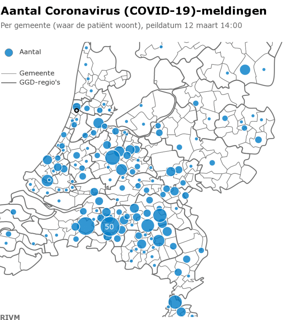 Anzahl der Coronavirus-COVID-19-Meldungen –Corona und unsere Leistungen