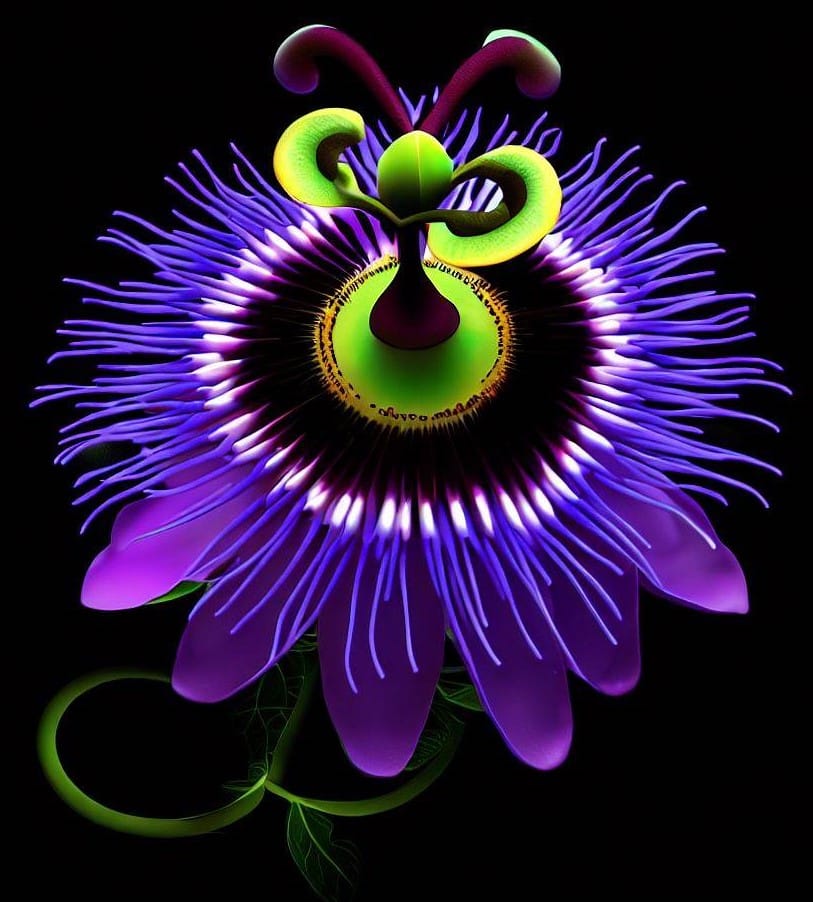 passion flower -Psiloflora ceremony