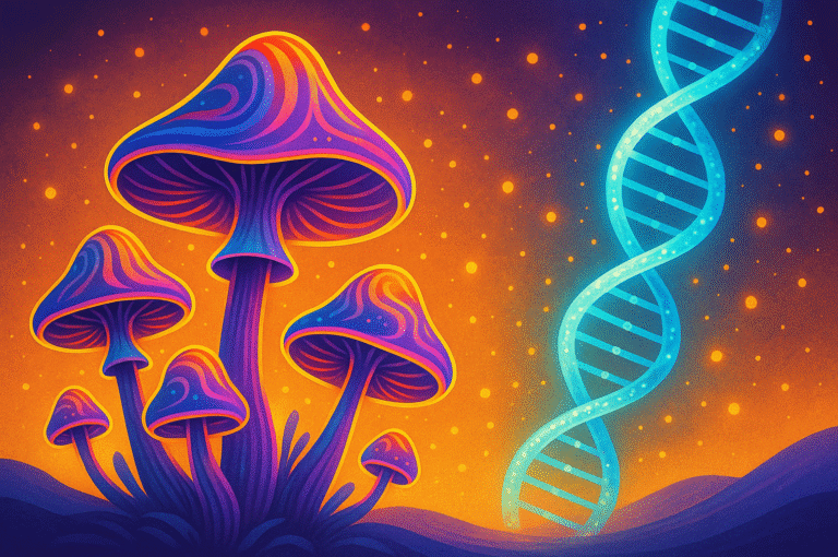 Psilocybin gegen die Alterung der DNS