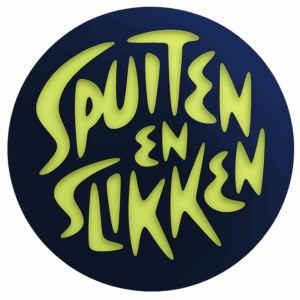 Spuiten en slikken logo