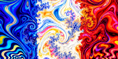 psychedelic flag french