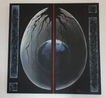 Schiedam Peinture du monde des œufs