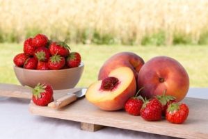 strawberry peach