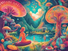 Leefstijl coach met psychedelica